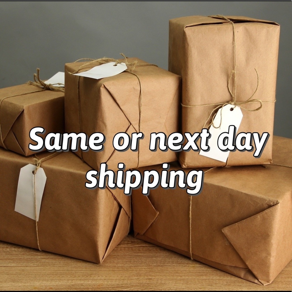 Same or next day shipping